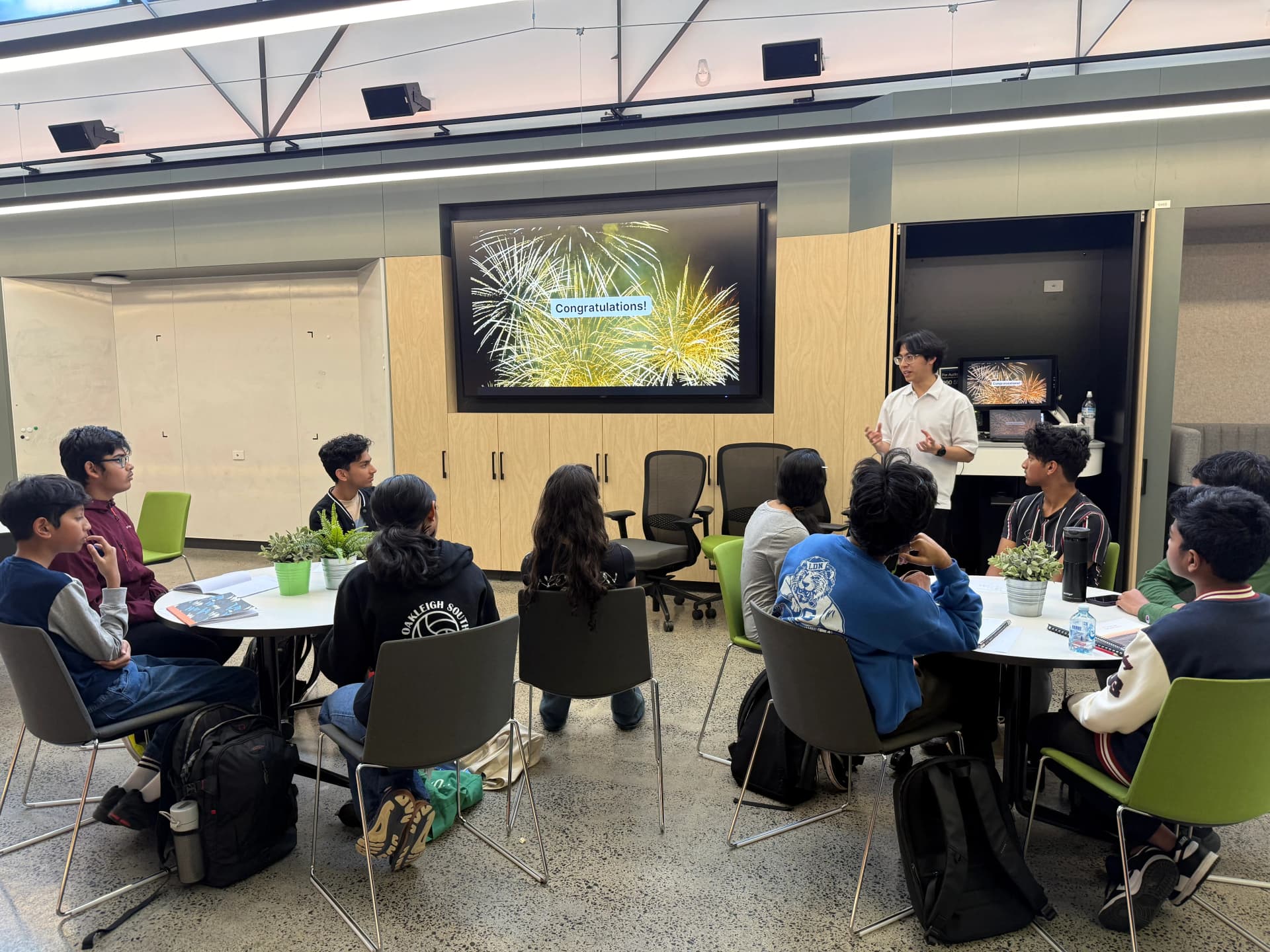 Students in a JT Education workshop